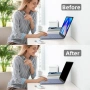 Нов Антишпионски екран за MacBook Neo 13 2026 магнитен подвижен филтър, снимка 6