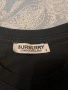 Черна тениска с логото на Burberry , снимка 2