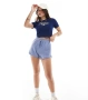 18€. Нов. Дамски оригинален кроп топ. adidas Originals Graphic Badge Slim 3-Stripes Tee . , снимка 2