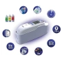 Инфрачервен ушен термометър Braun ThermoScan 7 5828888 20-18, Age Precision, 21 филтъра, Бял, снимка 9