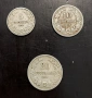 Монети България 1906 година - 5, 10 и 20 ст., снимка 1