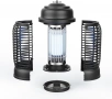 Електрически уред против комари насекоми Bug Zapper 20W обхват 80м² UV лампа, снимка 4