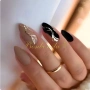 Самозалепващи изкуствени нокти Press On Nails, снимка 8