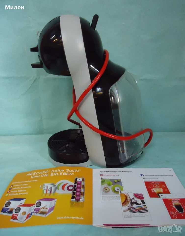 Кафемашина с гаранция 1 година NESCAFÉ® Delonghi за капсули Dolce Gusto Mini Me, снимка 1