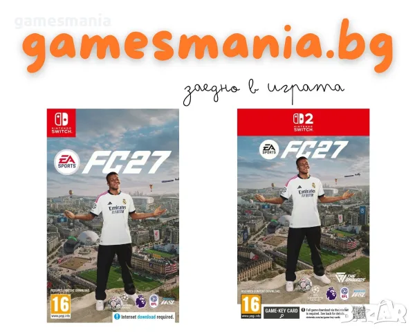 [switch/switch2] FC 27 ! Fifa 27/ Предварителна поръчка/ PRE-ORDER