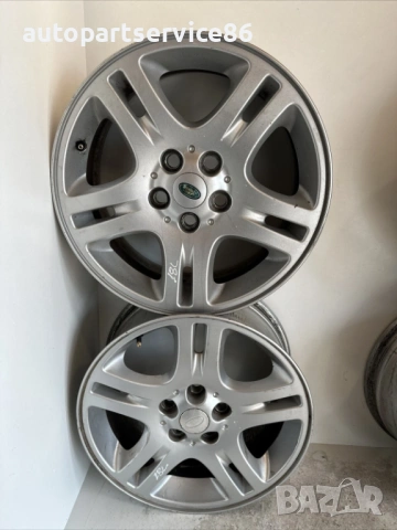 Алуминиеви джанти 8x18 ET53 5 спици за Land Rover Range Rover L322 (2006) 261XXX , снимка 2 - Части - 54316902
