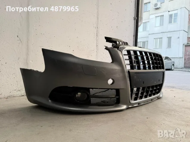 S-line предна браня Ауди б7, снимка 4 - Автомобили и джипове - 55294380