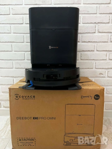 Прахосмукачка Робот ECOVACS DEEBOT X9 PRO OMNI 16600Pa - Премиум клас - Като НОВА, снимка 15 - Прахосмукачки - 54539065