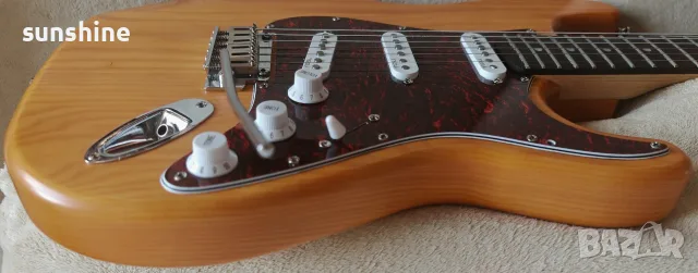 Harley Benton ST90SA deluxe, Tesla plasma 1 адаптери + подобрения, Електрическа Китара Stratocaster