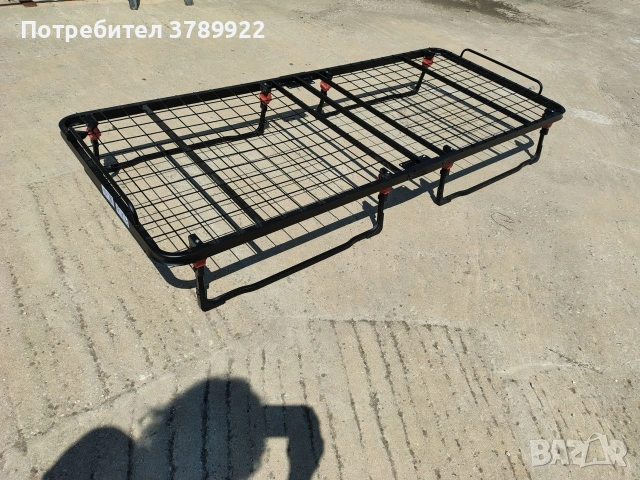 Сгъваемо легло с матрак, снимка 2 - Спални и легла - 55060922
