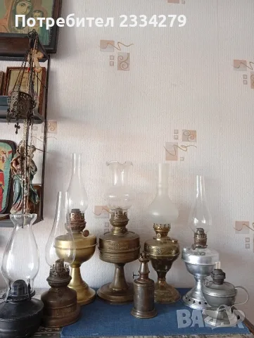Автентични газени лампи, стари произход Австрия, Германия 