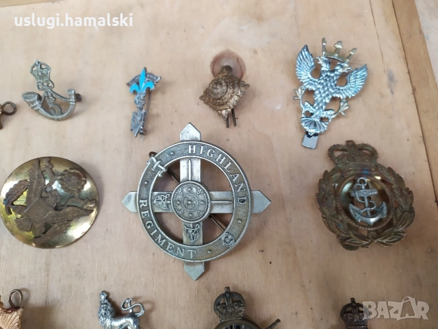 Лот стари военни нагръдни знаци, снимка 4 - Антикварни и старинни предмети - 55161368