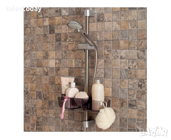 Стойка за душ, Органайзер за баня, Поставка за сапун, снимка 2 - Органайзери - 43942521