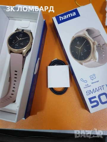 Смарт часовник HAMA FIT WATCH 5010 PINK, снимка 3 - Смарт часовници - 54024926