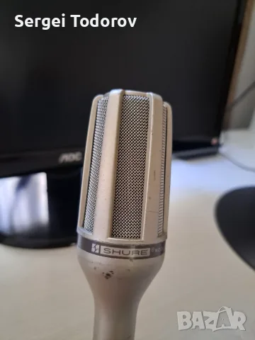 Shure SM59 vintage инструментален микрофон , снимка 3 - Китари - 55672908