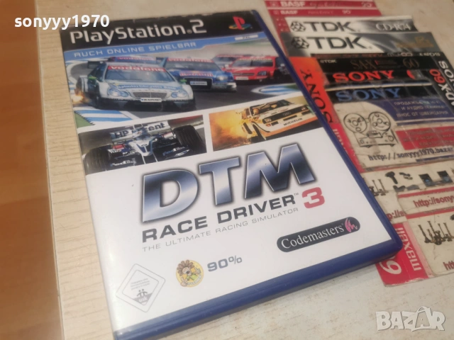 SONY PS2 GAME DTM RACE DRIVER 3 1606261231H1E3R, снимка 10 - Игри за PlayStation - 54924733