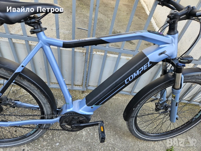 Електрически велосипед 27.5 цола COMPEL-шест месеца гаранция, снимка 7 - Велосипеди - 54133233
