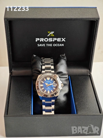 БАРТЕР SEIKO Prospex King Samurai Save The Ocean Manta Ray, снимка 3 - Мъжки - 54758363