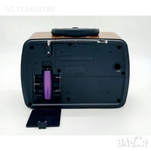 Многофункционално FM/AM/SW 3-лентово радио ,TF карта/USB радио,аудио RX-075D, снимка 4 - Радиокасетофони, транзистори - 54194568