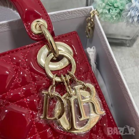 Christian Dior Lady Dior Mini – 20 см, снимка 2 - Чанти - 55417310