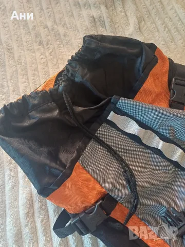 Раница за туризъм Eye Mountaineer Adventure 70L, оранжева, черна, за пътуване, снимка 4 - Спортна екипировка - 55389032