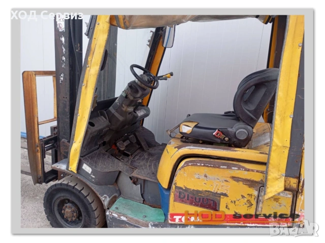 Мотокар TCM FHD15T3, снимка 7 - Индустриална техника - 54341621