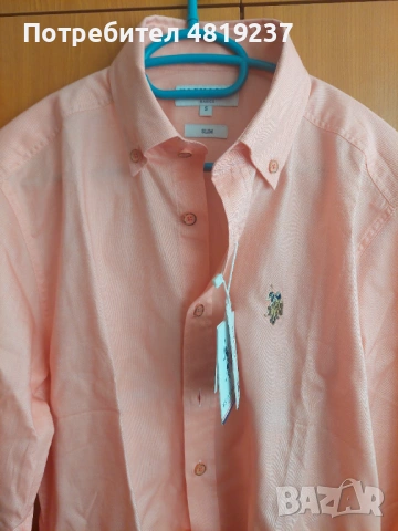 Мъжка риза U.S. Polo Assn. , снимка 6 - Ризи - 54446810