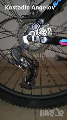 Велосипед Omega Sammy 27.5" | 21 скорости Shimano | Дискови спирачки + аксесоари, снимка 2 - Велосипеди - 55428083