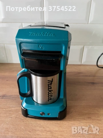 Акумулаторна кафемашина Makita DCM501Z, снимка 3 - Кафемашини - 54614817