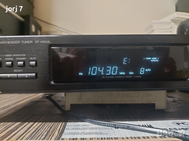 тунер Technics st-x902l, снимка 13 - Ресийвъри, усилватели, смесителни пултове - 54774528