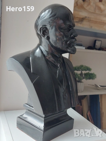 СССР-Много рядък бюст(-папиемаше) на В.И.Ленин/автор Иван Дмитриевич Шадр-1926 год., снимка 9 - Антикварни и старинни предмети - 54328639