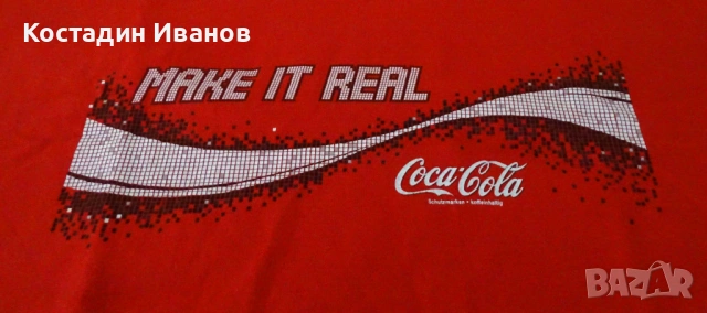 2003 Coca-Cola мъжка немска тениска размер М Кока-Кола, снимка 3 - Тениски - 54757559