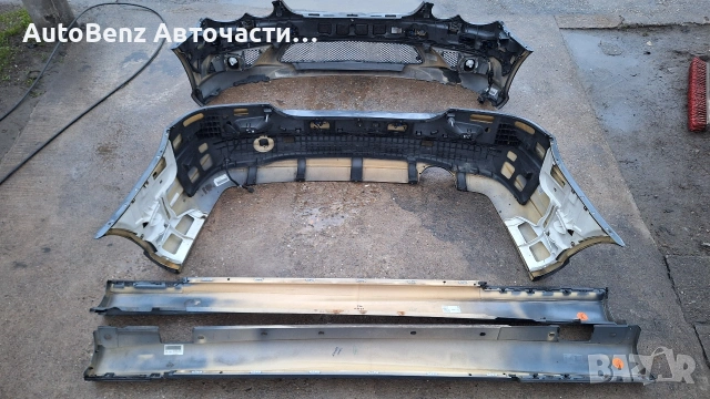 Оригинален AMG пакет броня,предна, задна и прагове за CLK w209, снимка 18 - Части - 54646904