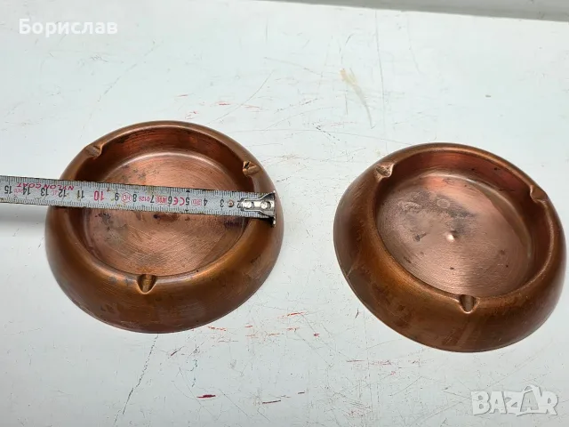 Медни пепелници, снимка 2 - Други - 55607265