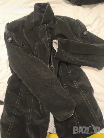Дамско палто H&M от рипсено кадифе, размер 52
