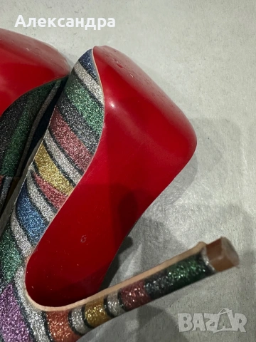 Обувки многоцветни, снимка 6 - Дамски елегантни обувки - 54129213