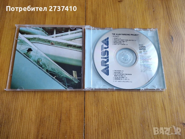 ALAN PARSONS PROJECT - I ROBOT 4.50евро матричен диск, снимка 2 - CD дискове - 54312615