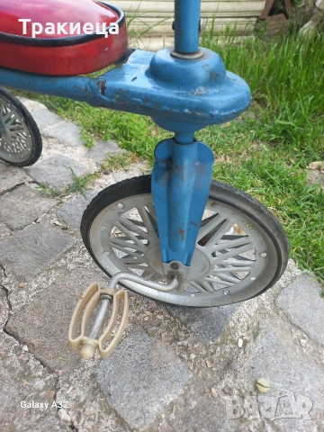 СТАРО ДЕТСКО КОЛЕЛО ТРИКОЛКА, снимка 6 - Антикварни и старинни предмети - 54242637
