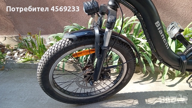 Продавам електрически велосипед сгъваем, снимка 6 - Велосипеди - 54056227