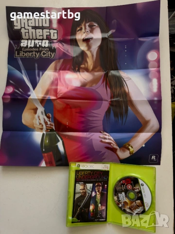 Grand Theft Auto: Episodes From Liberty City за Xbox 360/Xbox one, снимка 3 - Игри за Xbox - 54430248