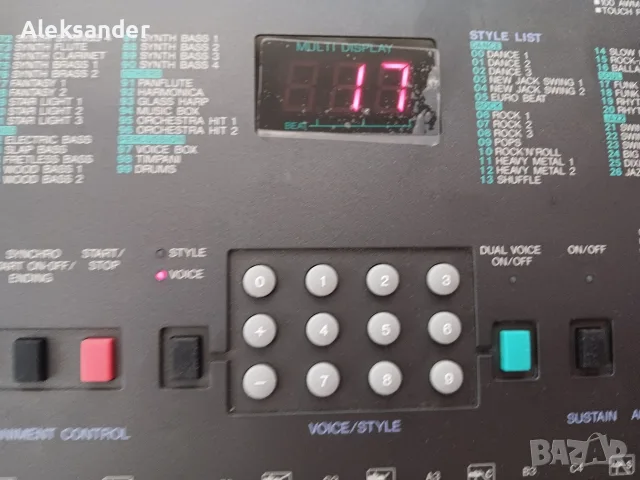 Продавам клавир Yamaha psr300, снимка 8 - Синтезатори - 55458333