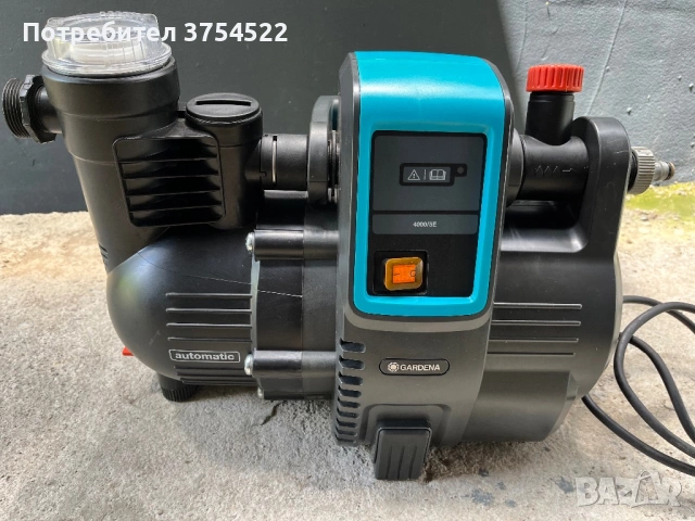 GARDENA 4000/5E Comfort Помпа с електронен персостат, снимка 8 - Напояване - 54580799
