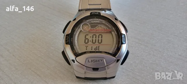 Мъжки часовник Casio W-753 TIDE GRAPH, снимка 8 - Мъжки - 55424853