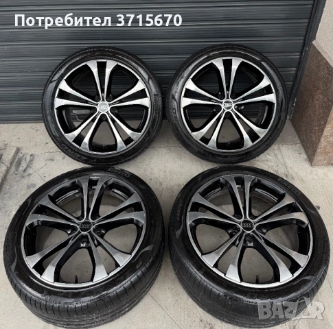Джанти 19 цола Audi с гуми , снимка 2 - Гуми и джанти - 54607201