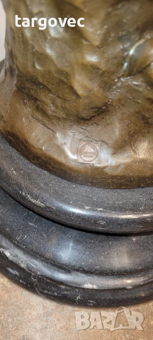 масивна бронзова фигура статуя статуетка 75 см, снимка 6 - Антикварни и старинни предмети - 54062583