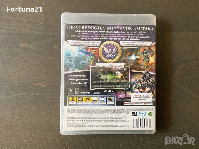 3x PS3 - Saints Row IV , GTA4 , FarCry 3, снимка 6 - Игри за PlayStation - 55076349