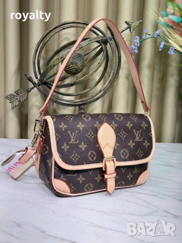 Louis Vuitton Нова Дамска Кожена Чанта Луи Витон Различни Цветове , снимка 12 - Чанти - 54649191