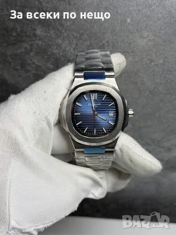 Patek Philippe Patek Nautilus Мъжки Patek Nautilus Мъжки Тъмно Син Часовник Код Chronolux71