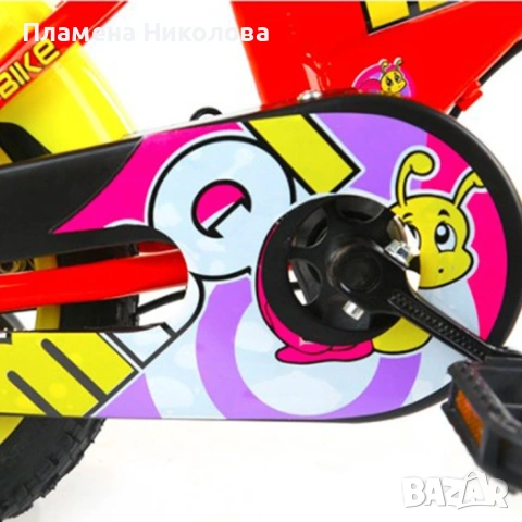 Детски велосипед Maibeki с кош в предната част, снимка 2 - Детски велосипеди, триколки и коли - 55099687