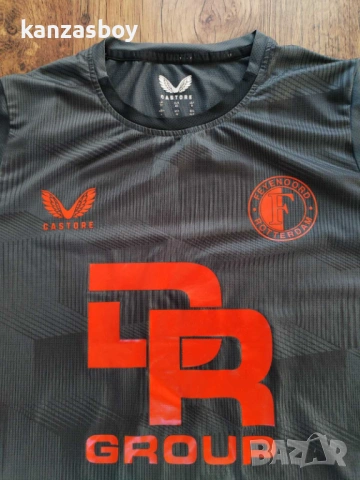 Feyenoord Rotterdam CASTORE сезон 23/24 - футболна колекционерска тениска С